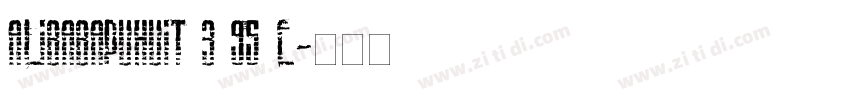 AlibabaPuHuiT 3 95 E字体转换 AlibabaPuHuiT 3 95 E字体转换